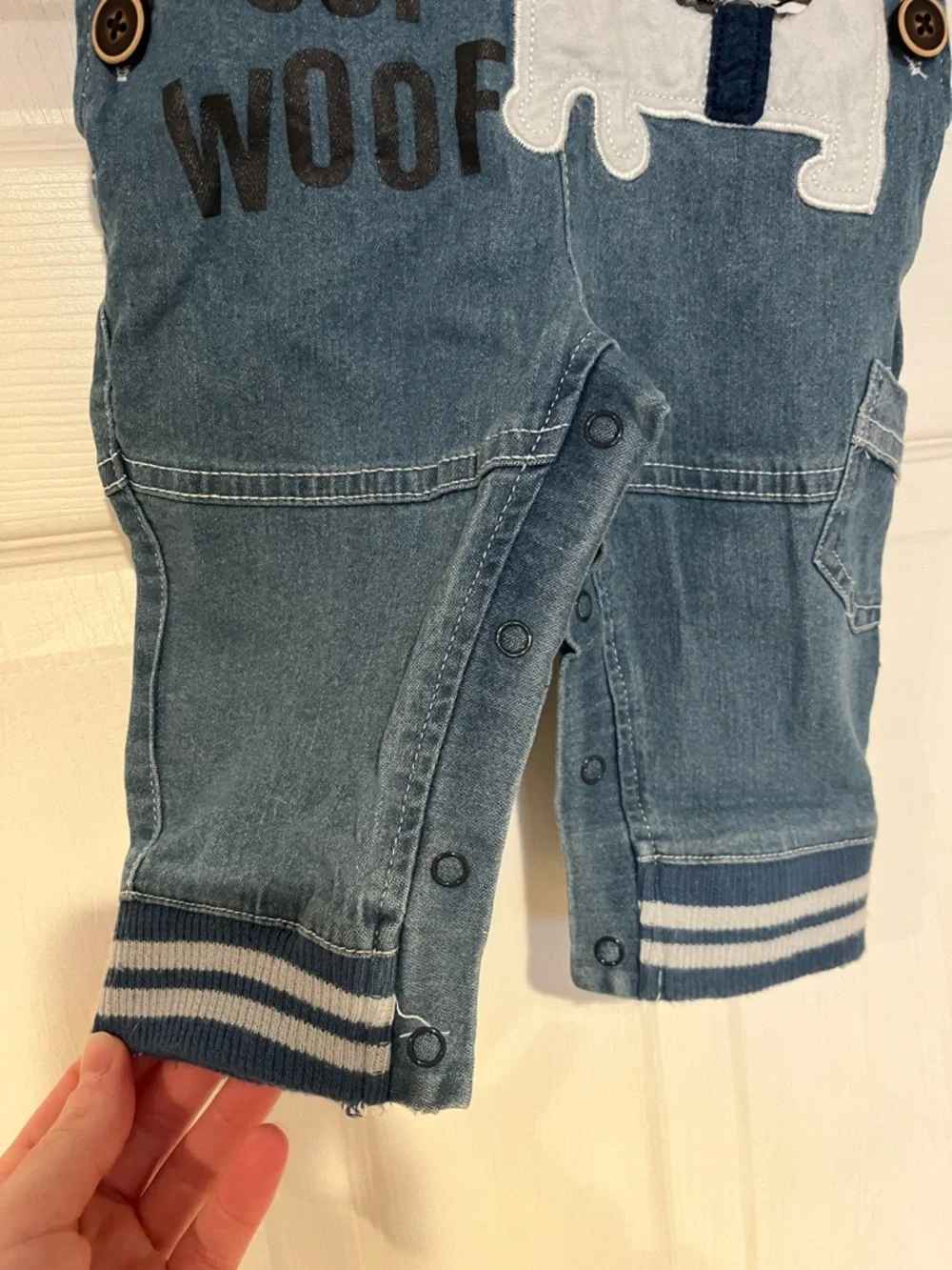 NWT Amazon Dog Overalls and Tee Set